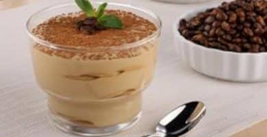 Postre de café