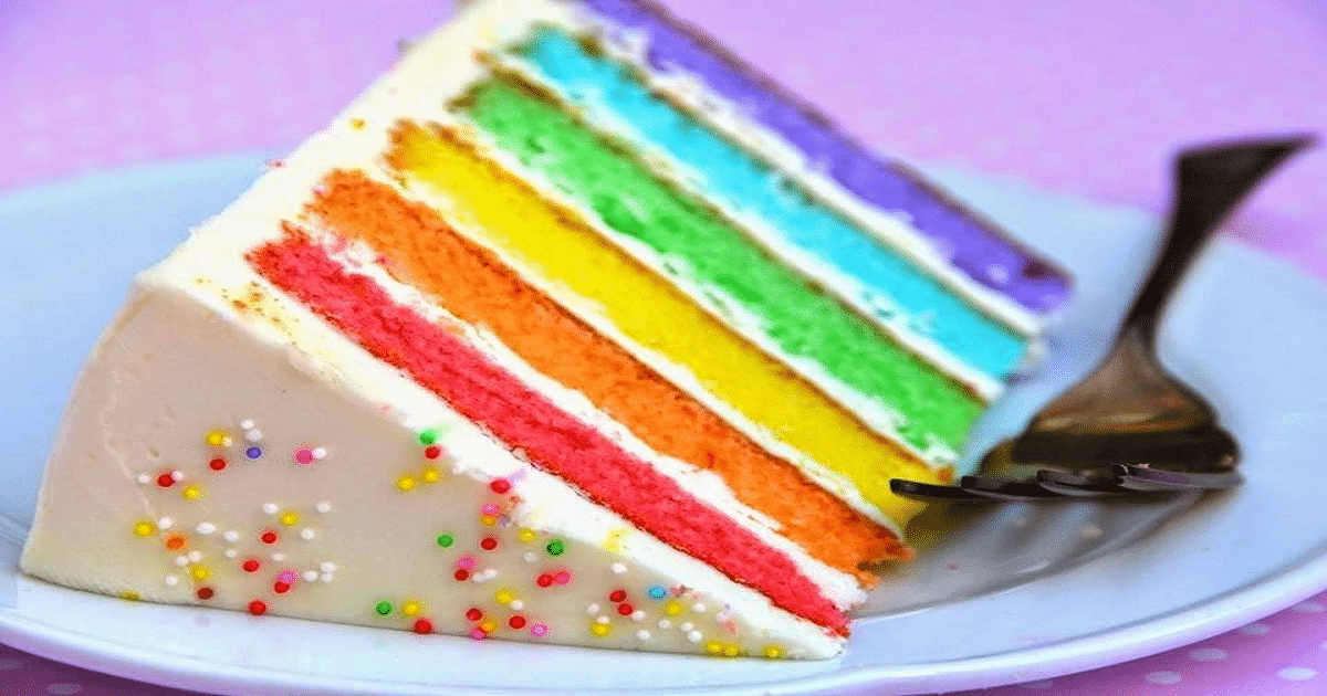 receta torta arcoiris