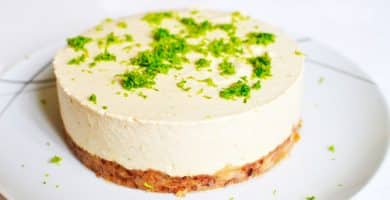 Cheesecake de Lima sin Horno